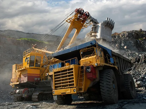 Equipamentos para mineração e pedreiras  