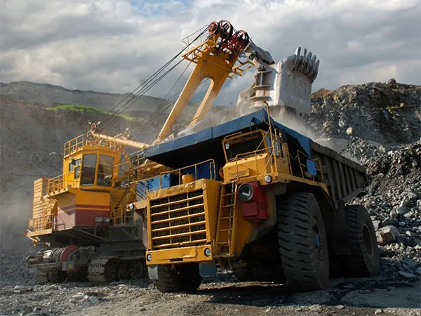 Equipamentos para mineração e pedreiras  
