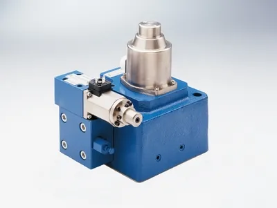 Válvula de controle de fluxo de pressão eletro-hidráulica proporcional
