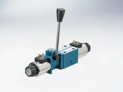 Válvula de reversão manual solenoide