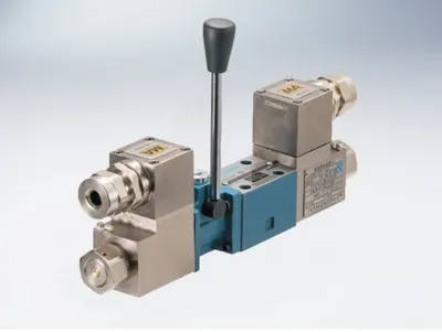 Válvula de reversão manual solenoide à prova de chamas (5X)